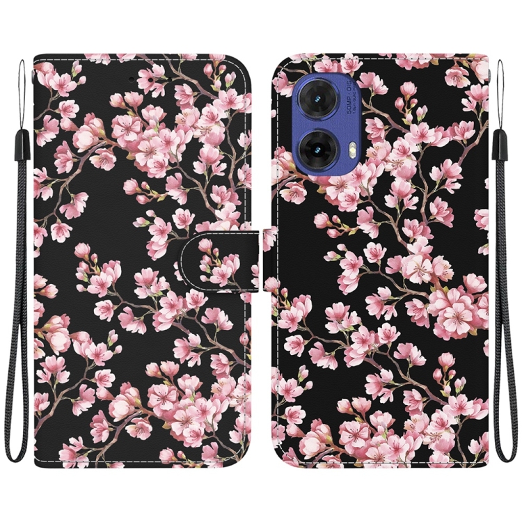 ART Tárcatakaró a Motorola Moto-hoz G85 5G PLUM BLOSSOM akciós termékkép 1