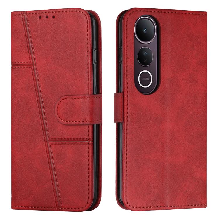 FŐRÖTT Pénztárcahuzat Vivo V50 Lite piros termék 2. képe