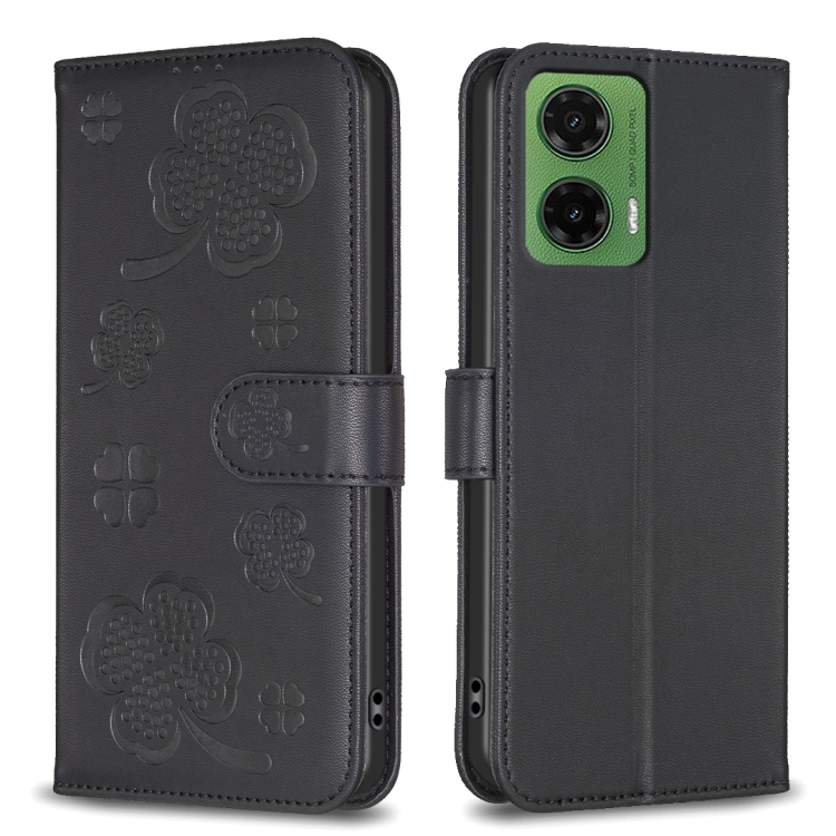 ART CLOVER Pénztárca tok Motorola Moto-hoz G35 5G fekete akciós termékkép 1