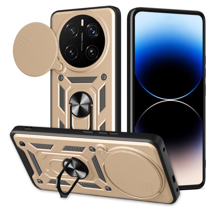RING KAMERA Borító tartóval Honor Magic7 Pro 5G aranyhoz akciós termékkép 1