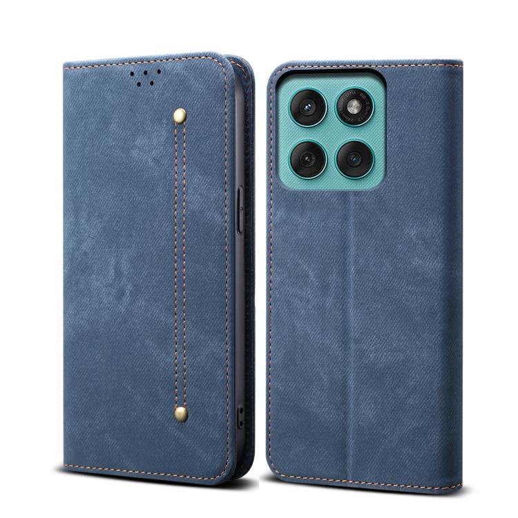 DENIM Pénztárca tok Motorola Moto G56 5G kék színhez akciós termékkép 1