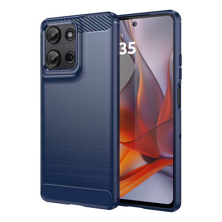 FLEXI TPU Védőburkolat Motorola Moto G75 5G kék akciós termékkép 1