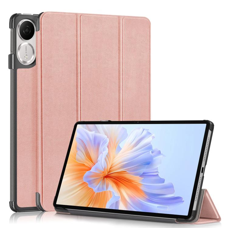 LEATHER Flip fedél a Honor Pad V9 rózsaszín akciós termékkép 1