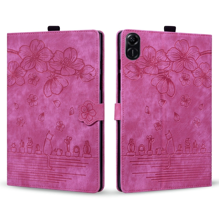 ART FLOWER Flip tok Honor-hoz Pad X8a rózsaszín akciós termékkép 1