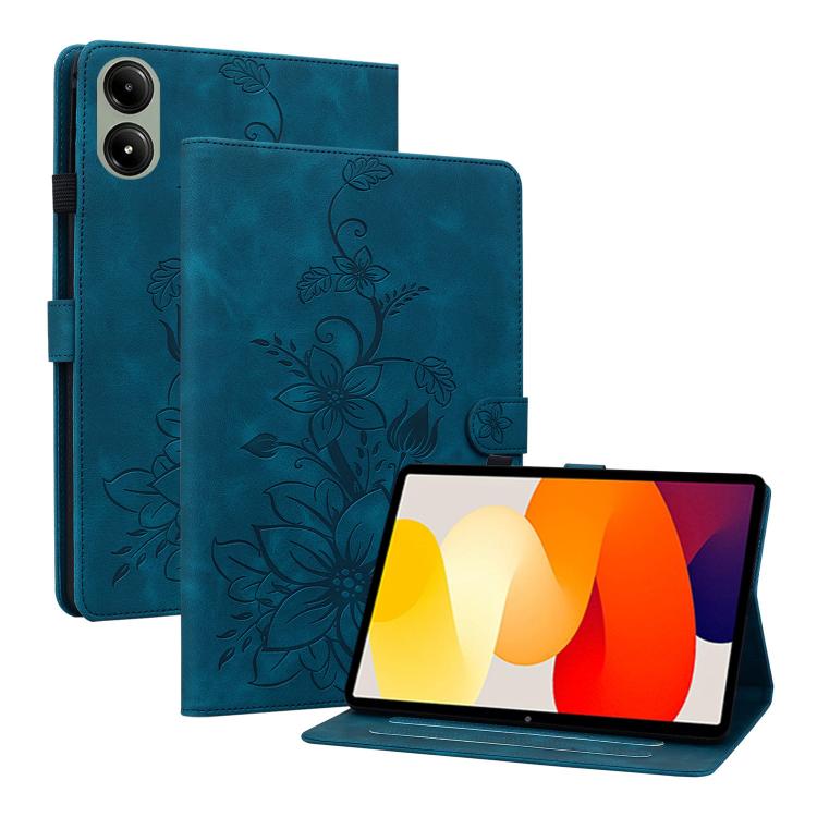 ART LILY Lehajtható tok Xiaomi Redmi Pad 2 kék színű akciós termékkép 1