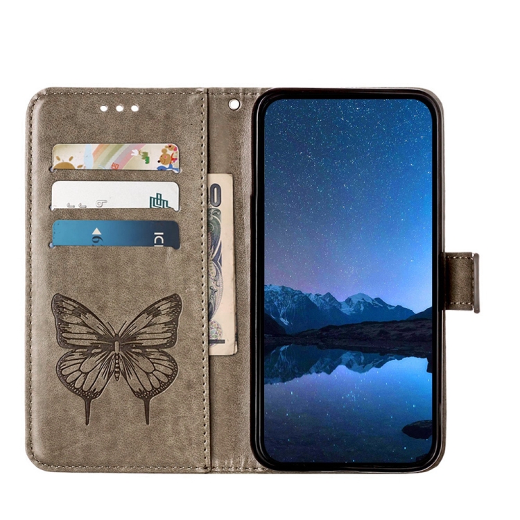ART BUTTERFLY Pénztárcahuzat TCL 501 szürke színhez termék 2. képe