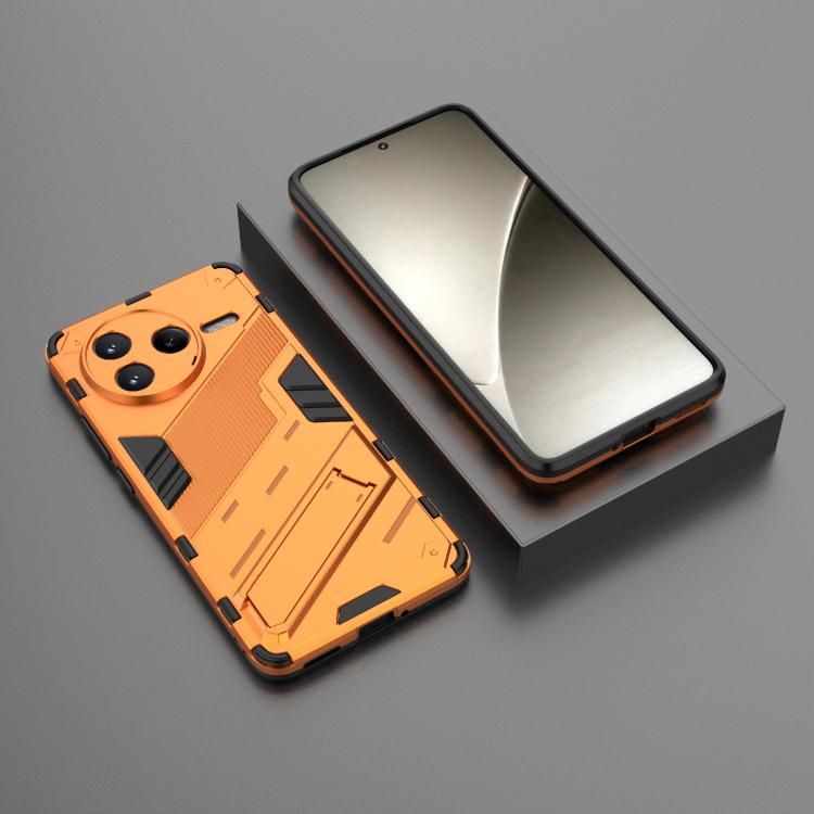 BIB Védőtakaró állvánnyal Xiaomi Poco F7 Pro narancs termék 2. képe