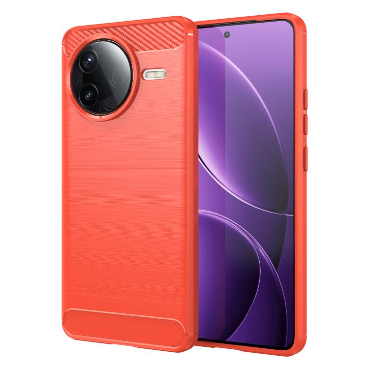 FLEXI TPU Védőburkolat Xiaomi Poco F7 Pro piros akciós termékkép 1
