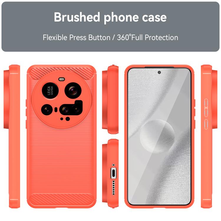 FLEXI TPU Védőburkolat Xiaomi 15 Ultra piros termék 2. képe
