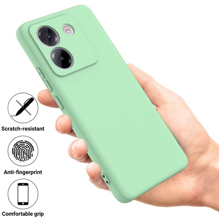 RUBBER Védőburkolat Xiaomi Poco M7 Pro 5G zöld termék 2. képe