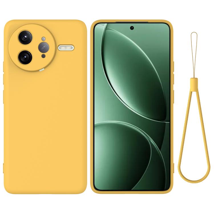 RUBBER Védőburkolat Xiaomi Poco F7 Ultra sárga akciós termékkép 1