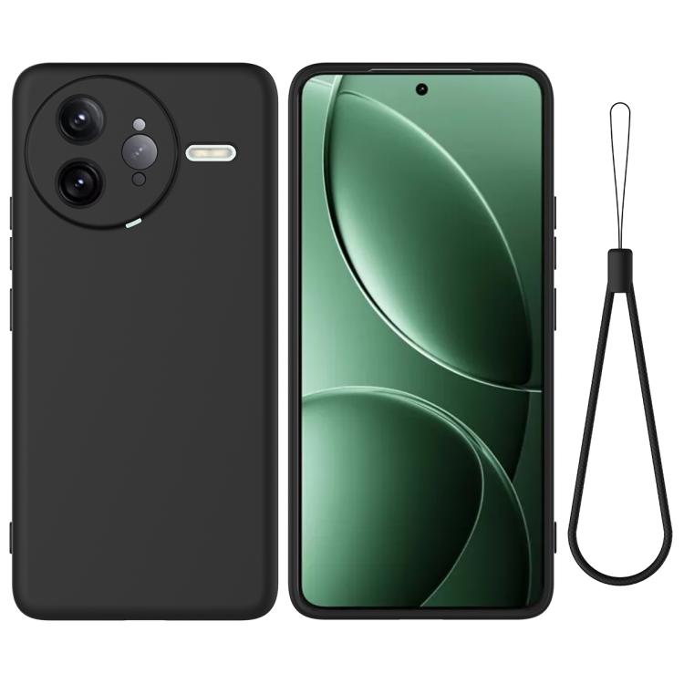 RUBBER Védőburkolat Xiaomi Poco F7 Ultra fekete akciós termékkép 1