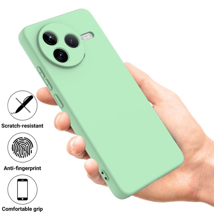 RUBBER Védőburkolat Xiaomi Poco F7 Pro zöld termék 2. képe