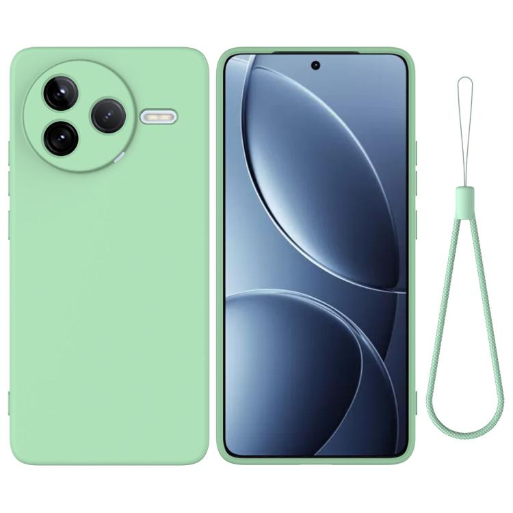 RUBBER Védőburkolat Xiaomi Poco F7 Pro zöld akciós termékkép 1