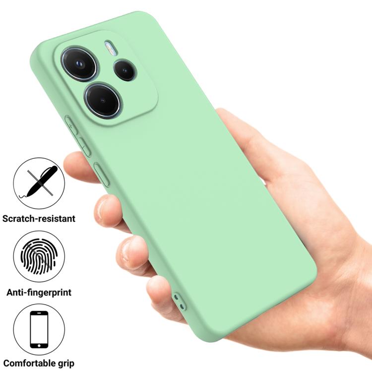 RUBBER Védőburkolat Xiaomi Redmi Note 14 zöld termék 2. képe