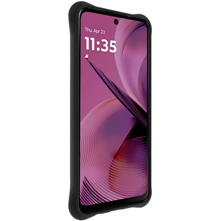 IMAK Védőburkolat: Motorola Moto G55 5G MATTE BLACK termék 2. képe