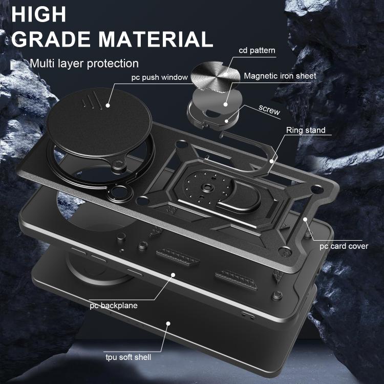 RING KAMERA Borító tartóval Xiaomi 15 Ultra piroshoz termék 2. képe