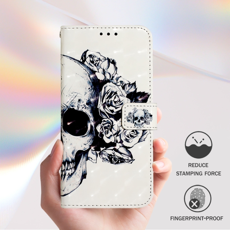 ART Tárcavédő a Infinix Hot 50 Pro+ SKULL-hoz termék 2. képe