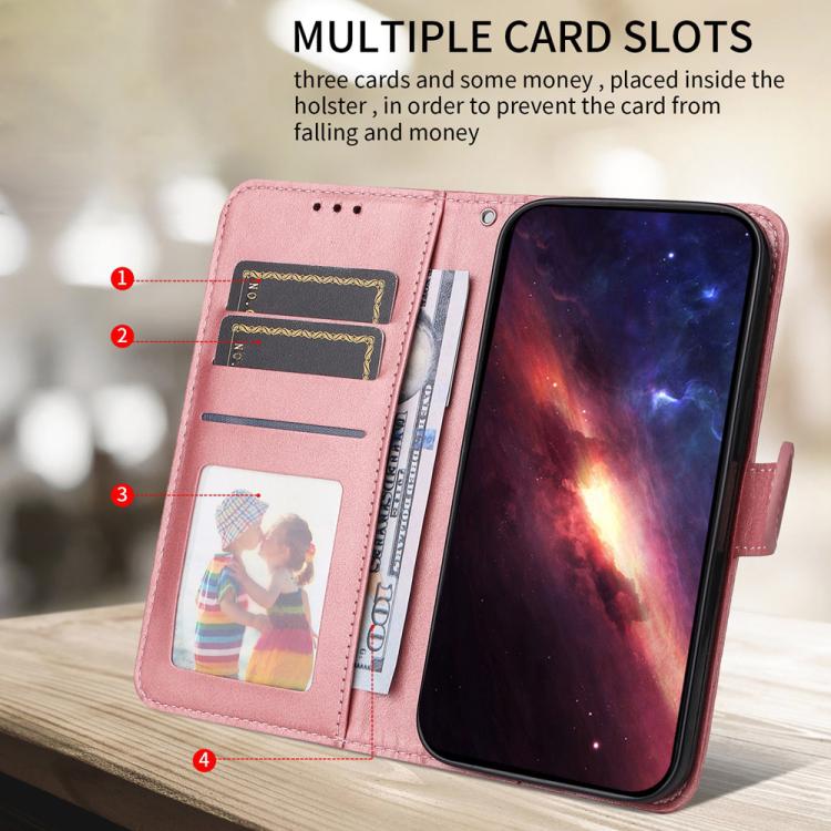 SMOOTH Pénztárca tok Xiaomi Poco F7 rózsaszín termék 2. képe