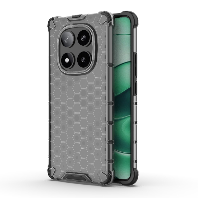 HONEYCOMB Védőburkolat Xiaomi Redmi Note 14 Pro 5G / Poco X7 fekete akciós termékkép 1