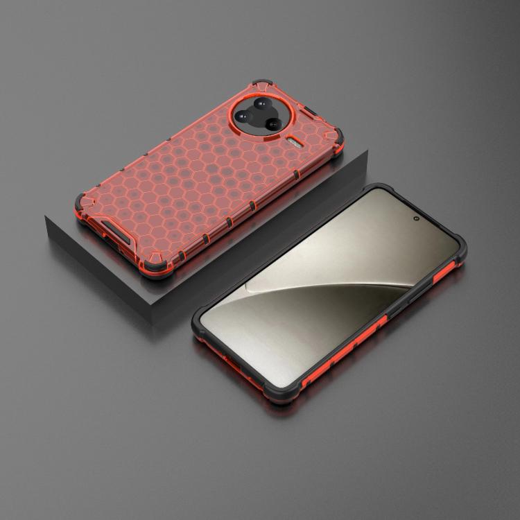 HONEYCOMB Védőburkolat Xiaomi Poco F7 Pro piros termék 2. képe