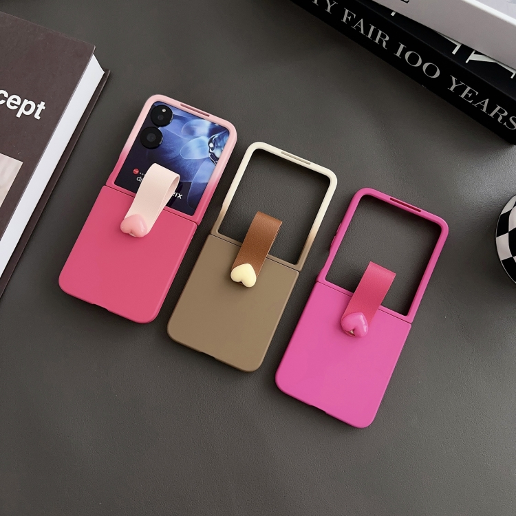 HEART RING Műanyag védőburkolat a Xiaomi MIX-hez Flip PINK termék 2. képe