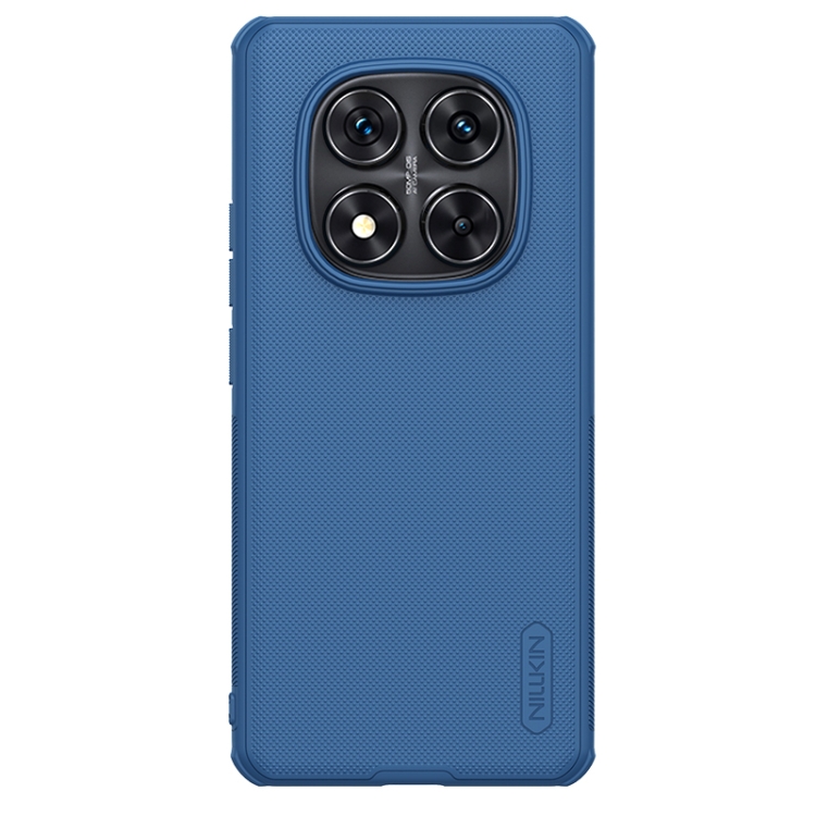 NILLKIN FROSTED Védőburkolat a Xiaomi-hoz Redmi Note 14 Pro 5G / Poco X7 kék akciós termékkép 1