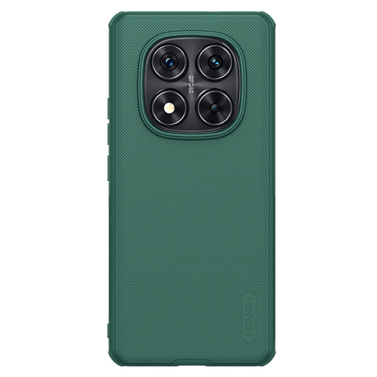 NILLKIN FROSTED Védőburkolat a Xiaomi-hoz Redmi Note 14 Pro 5G / Poco X7 zöld akciós termékkép 1