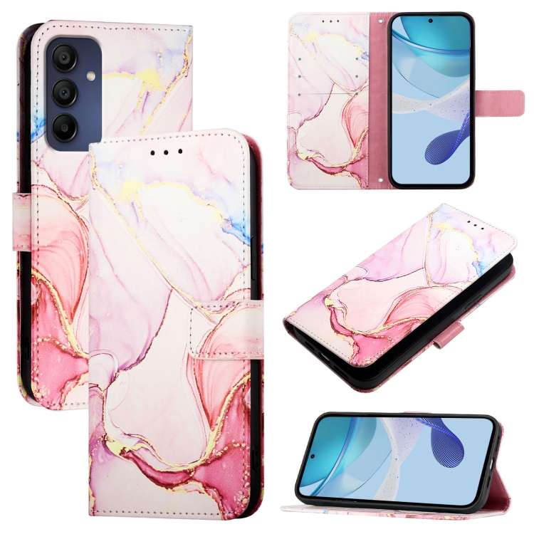 ART MARBLE Tárcahuzat a Samsung-hoz Galaxy A16 / A16 5G ROSE GOLD termék 2. képe