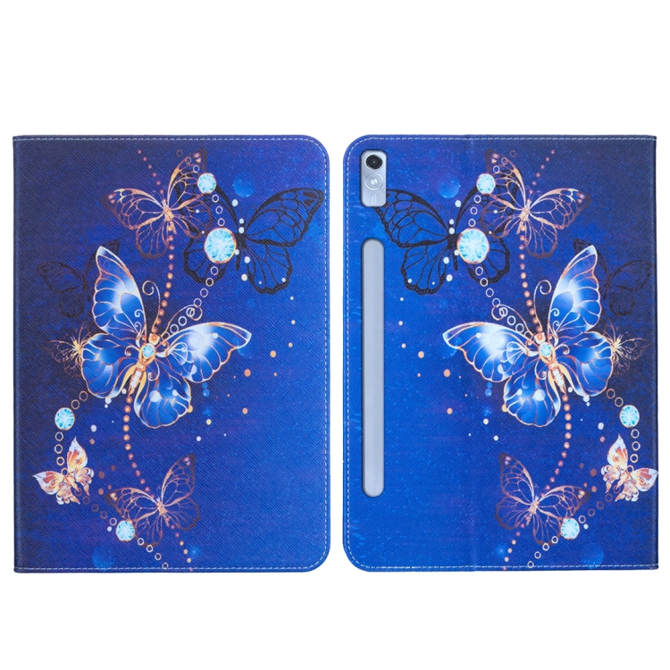 ART Csuklós ház Lenovo Tab P11 Pro Gen 2 PURPLE BUTTERFLY akciós termékkép 1