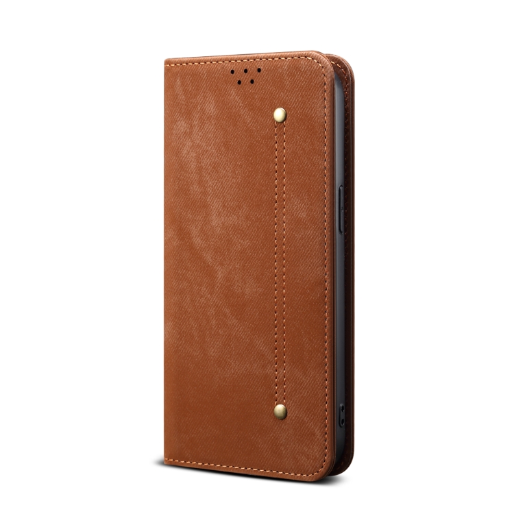 DENIM pénztárcahuzat Xiaomi Poco F7 Pro barna termék 2. képe