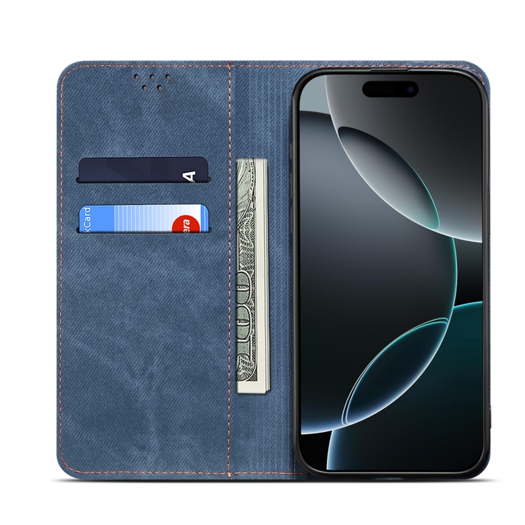 DENIM pénztárcahuzat Xiaomi Poco F7 Pro kék színhez termék 2. képe