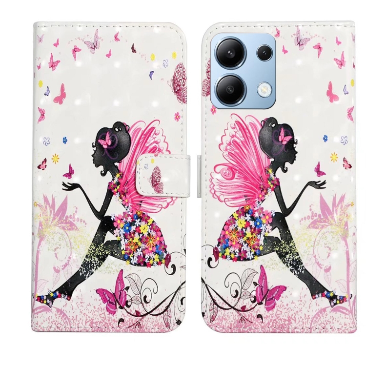 ART Tárcahuzat a Xiaomi Redmi Note 14 FLOWER FAIRY akciós termékkép 1