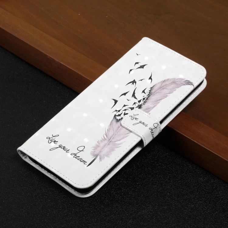 ART Pénztárcahuzat a Xiaomi Redmi Note 14 WHITE FEATHER termék 2. képe