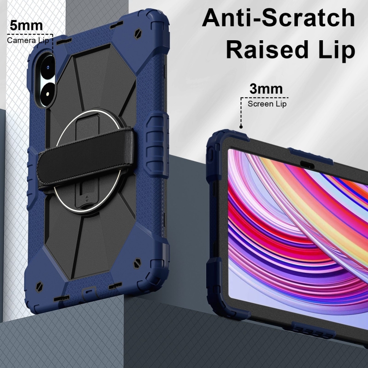 SOLID Tartós burkolat a Xiaomi Redmi Pad Pro / Pad Pro 5G sötétkék termék 2. képe