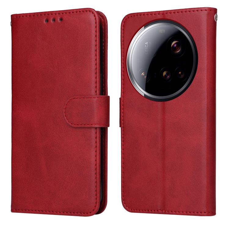 SMOOTH Pénztárca tok Xiaomi 15 Ultra piros akciós termékkép 1