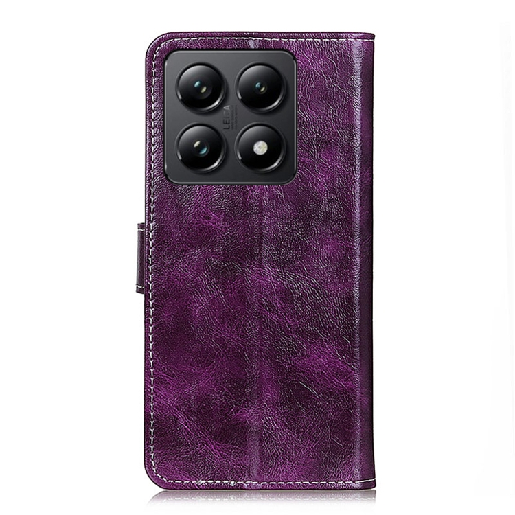 RETRO Pénztárcahuzat Xiaomi 14T lila termék 2. képe