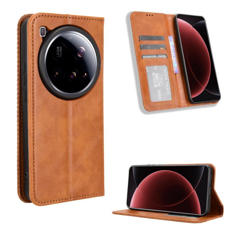 BUSINESS Tárcatáska Xiaomi 15 Ultra barna termék 2. képe