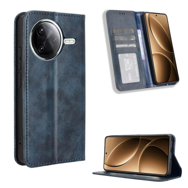 BUSINESS pénztárca tok a Xiaomi Poco F7 Pro / Poco F7 Ultra Blue akciós termékkép 1