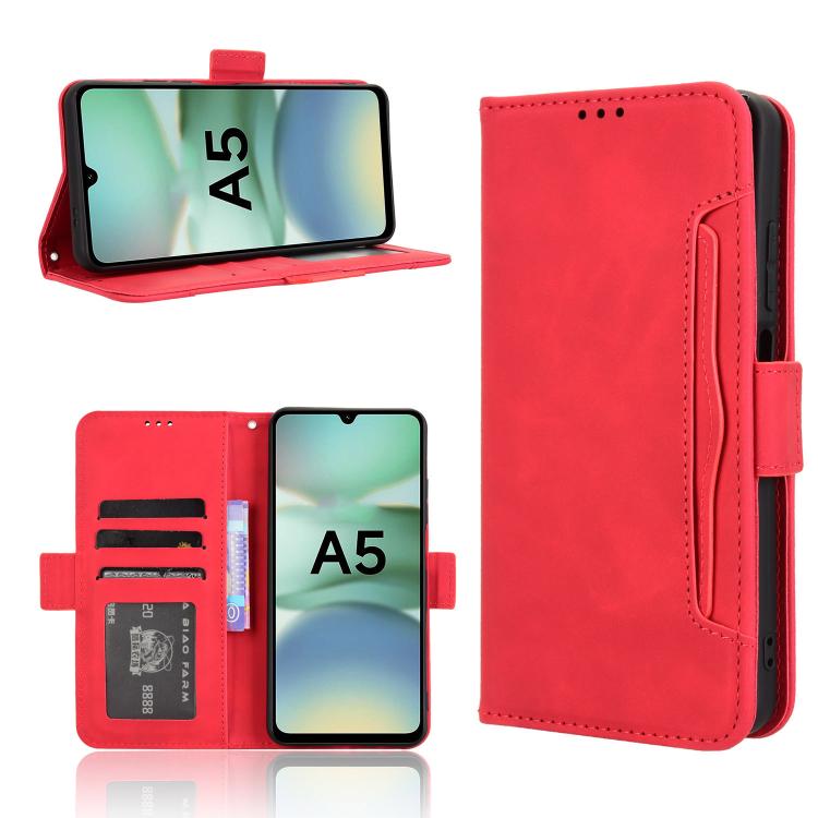 SLOT Pénztárca tok Xiaomi Redmi A5 piros akciós termékkép 1