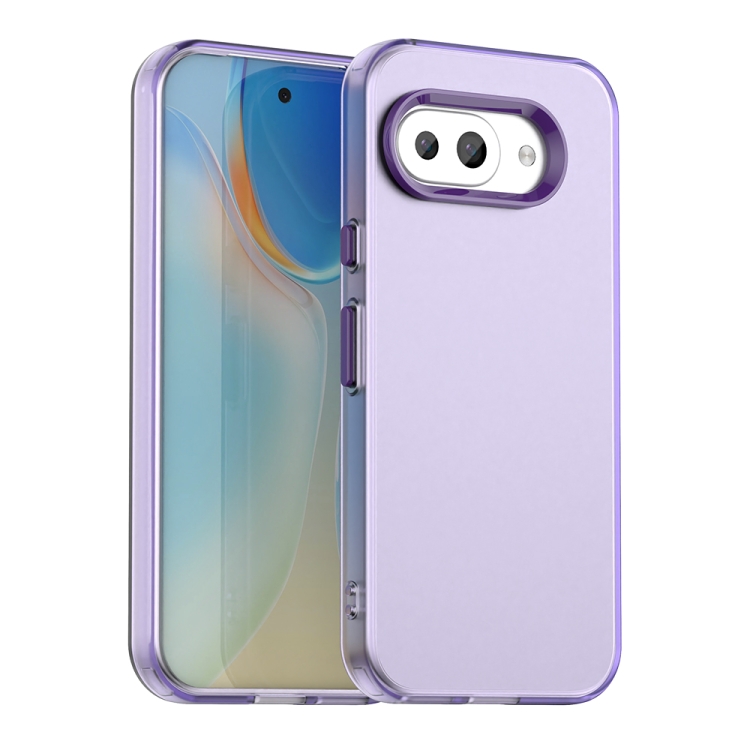 CANDY Védőhuzat Google Pixel 9a lila színhez akciós termékkép 1