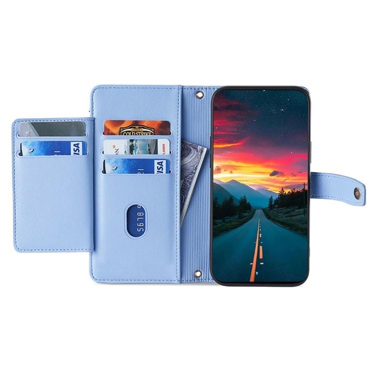 PASTEL Pénztárca tok Apple iPhone 16e kék színhez termék 2. képe
