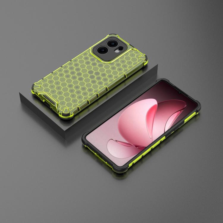 HONEYCOMB Védőburkolat Oppo Reno13 F 5G zöld termék 2. képe