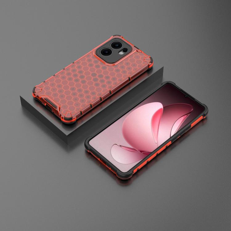 HONEYCOMB Védőburkolat Oppo Reno13 F 5G piros termék 2. képe