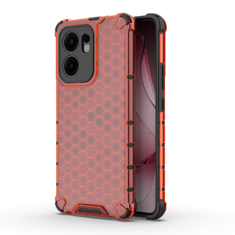 HONEYCOMB Védőburkolat Oppo Reno13 F 5G piros akciós termékkép 1