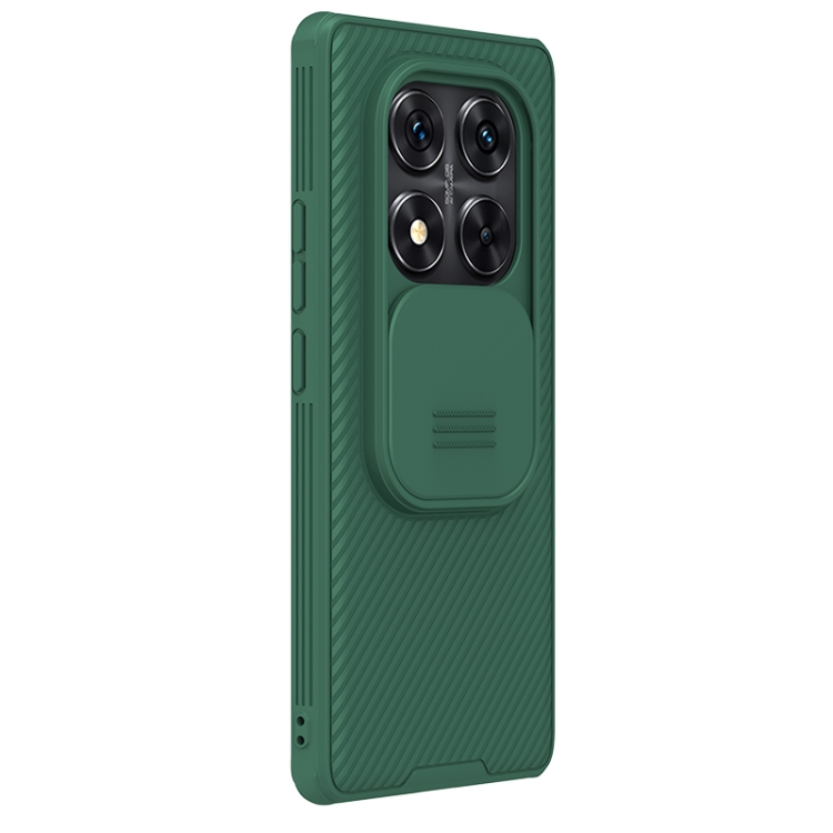 NILLKIN CAMSHIELD PRO fedél a Xiaomi-hoz Redmi Note 14 Pro 5G / Poco X7 zöld akciós termékkép 1