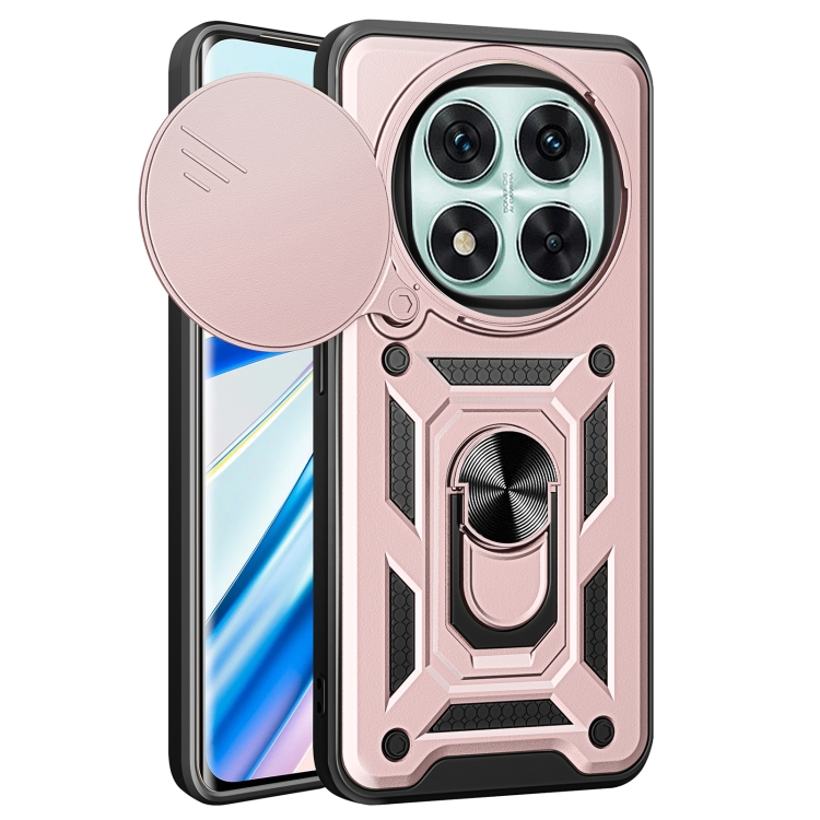 RING KAMERA Fedél tartóval a Xiaomi-hoz Redmi Note 14 Pro 5G / Poco X7 rózsaszín akciós termékkép 1