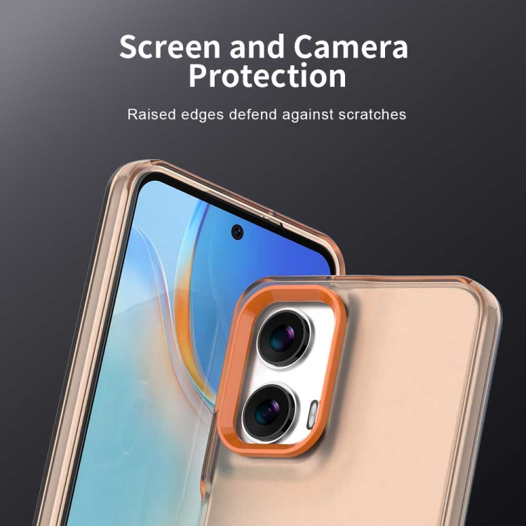 CANDY Védőburkolat Motorola Moto G35 5G narancssárga termék 2. képe
