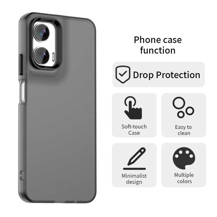 CANDY Védőburkolat Motorola Moto G35 5G-hoz fekete termék 2. képe