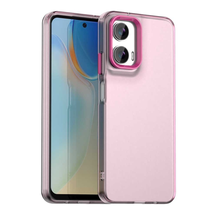 CANDY Védőhuzat Motorola Moto G35 5G rózsaszín akciós termékkép 1
